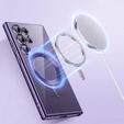 Husă pentru Samsung Galaxy S25 Ultra, Electro MagSafe, violet + Sticlă pentru ecran
