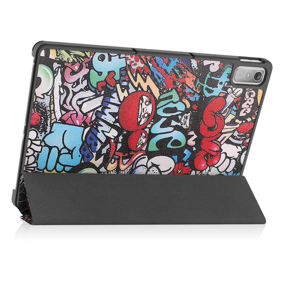Husă pentru Lenovo Tab P11 Gen 2 TB350FU TB350XU 11.5", Smartcase, graffiti