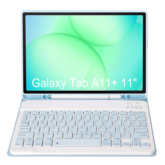 Husă cu tastatură pentru tableta Samsung Galaxy Tab A11+