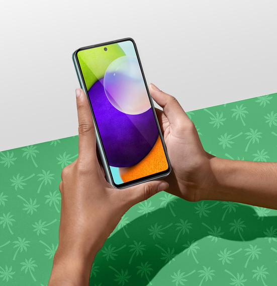 Sticlă temperată 5D Full Glue Smart Palm pentru Samsung Galaxy A52/A52s