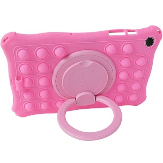 Husă pentru copii pentru Samsung Galaxy Tab A11 / A9, Bubble, roz