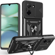 Husă blindată pentru Xiaomi Redmi A5, CamShield Slide, negru