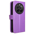 Cu clapetă pentru Realme 12 Pro 5G / 12 Pro+ 5G, Wallet Smart Magnet, violet