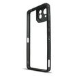 Carcasă pentru ASUS ROG Phone 8 Pro, Fusion Hybrid, cu protecție pentru camera foto, transparent / negru