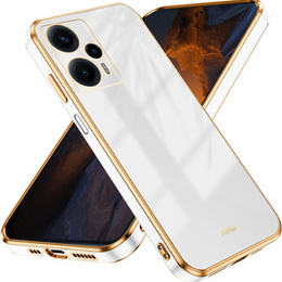 Husă pentru Xiaomi Poco F5, Glamour CamShield, alb