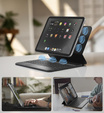 Husă tastatură pentru iPad 11" 2025 A16 (11 gen.) / iPad 10.9" 2022 (10 gen.), Dexnor Magnetic Keyboard Touchpad, negru