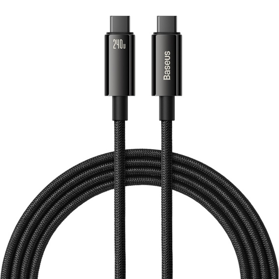 Cablu USB-C la USB-C de 240 W cu tehnologie Power Delivery pentru dispozitive cu conector USB-C