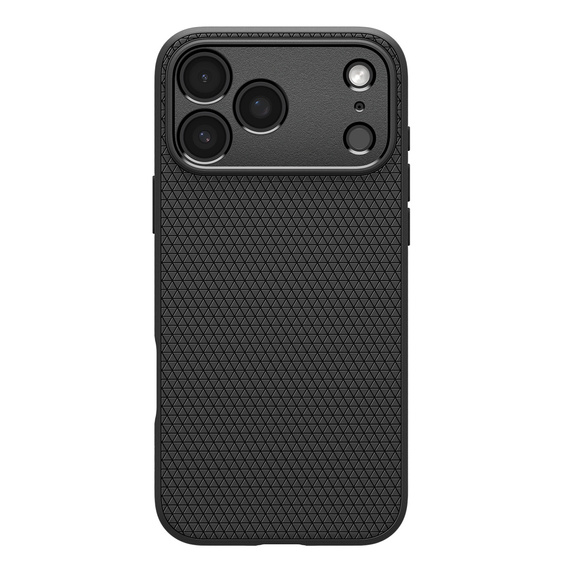 Carcasă Spigen Liquid Air pentru iPhone 17 Pro, negru mat