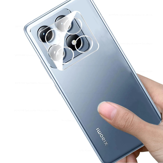 Sticlă temperată pentru camera foto pentru Xiaomi 14T, transparentă