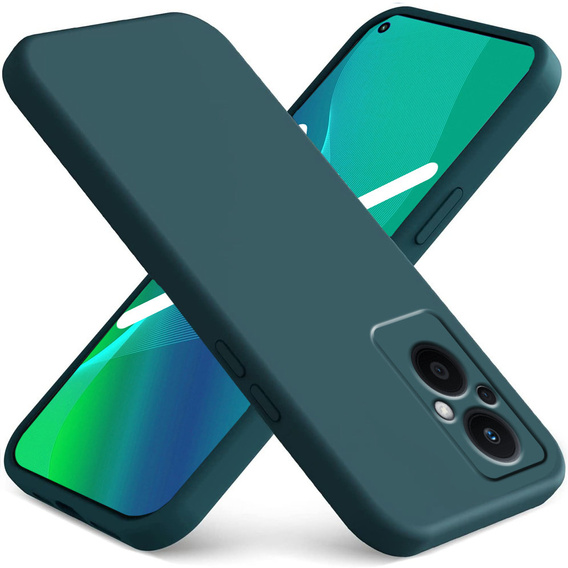 Husa pentru Oppo Reno7 Lite, Silicone Lite, verde