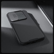 Husă NILLKIN pentru Samsung Galaxy A55 5G, husă CamShield din silicon pentru MagSafe, negru