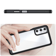Huse pentru Samsung Galaxy A05s 4G, Fusion Hybrid, transparent / negru