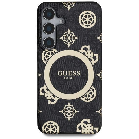Husă GUESS Magnetic IML Peony pentru Samsung Galaxy S25