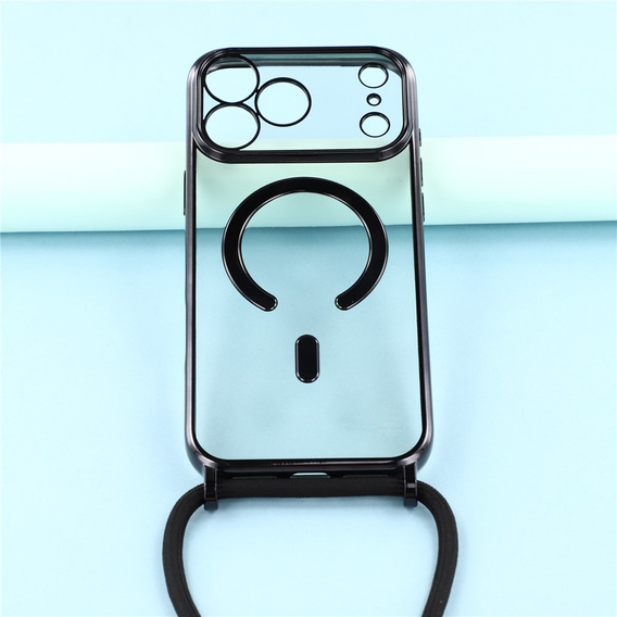Husă Electro MagSafe cu lanyard pentru iPhone 17 Pro Max