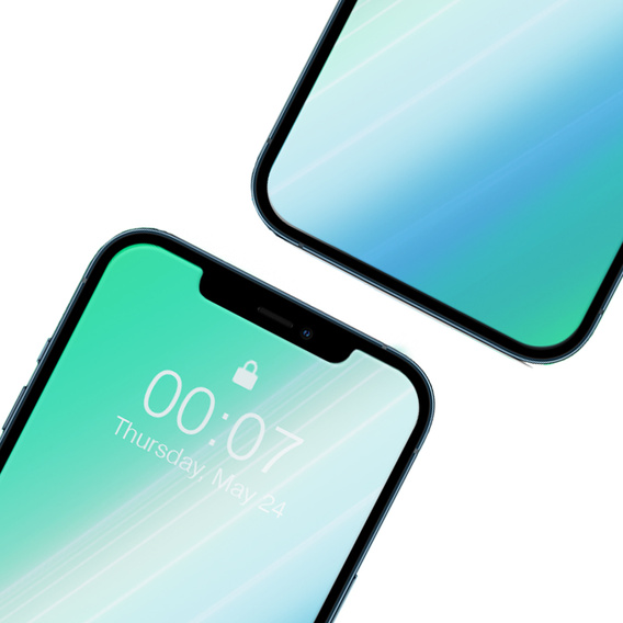 2x sticlă călită pentru iPhone XR/11, ERBORD 9H Hard Glass pe ecran