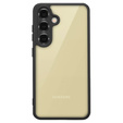 Carcasă pentru Samsung Galaxy S24+ Plus, Fusion Hybrid, cu protecție pentru camera foto, transparent / negru
