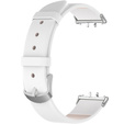 Curea din piele pentru Samsung Galaxy Fit 3, alb