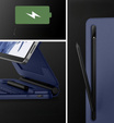 Husă tastatură pentru Samsung Galaxy Tab S10+/ S9+/ S8+/ S7+/ S7 FE, Dexnor Magnetic Keyboard Touchpad, albastru