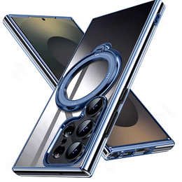 Carcasă magnetică pentru Samsung Galaxy S25 Ultra, pentru MagSafe, albastru