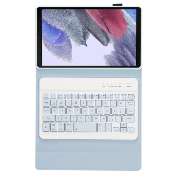 Carcasă + tastatură Samsung Galaxy Tab A7 Lite 8.7 T220 / 225, albastru