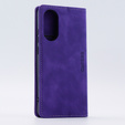 Husă pentru Oppo A78 4G, ERBORD Vintage, portofel cu clapetă, violet