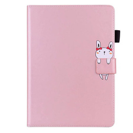 Husă pentru Samsung Galaxy Tab A7 Lite 8.7, cu clapetă, animal, roz
