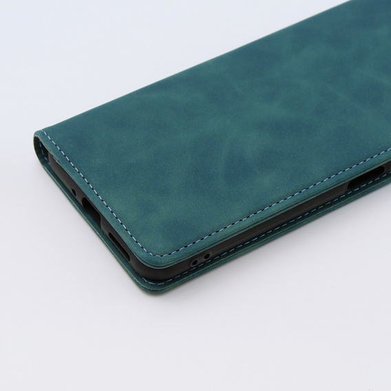 Husă pentru Xiaomi Redmi Note 12 5G / Poco X5 5G, ERBORD Vintage, portofel cu clapetă, albastru