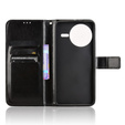 Cu clapetă pentru Xiaomi Poco F7 Pro, Crazy Horse Wallet, negru