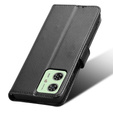 Husă flip pentru Motorola Moto G54 5G, Smart Magnet, negru