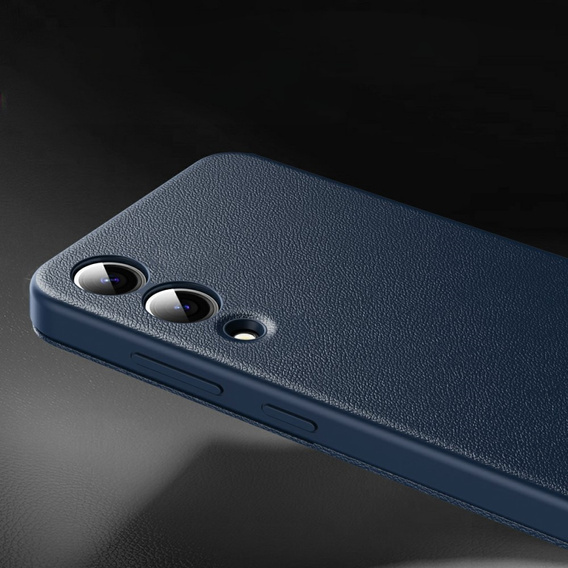 Husă cu clapetă pentru Samsung Galaxy S25 Edge, Smart View Wallet, albastru