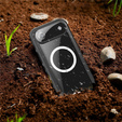 Husă pentru iPhone Air, impermeabilă IP68, SHELLBOX MagSafe, negru