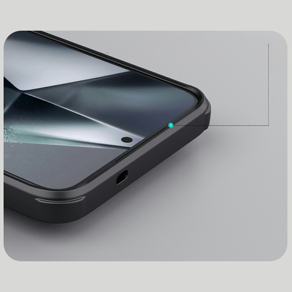 Husa NILLKIN pentru Samsung Galaxy S25+ Plus, Frosted Shield, pentru MagSafe, negru
