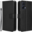 Cu clapetă pentru Motorola Moto G85, Wallet Smart Magnet, negru
