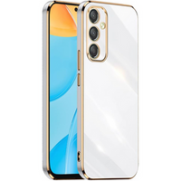 Husă pentru Samsung Galaxy A05s, Glamour CamShield, alb