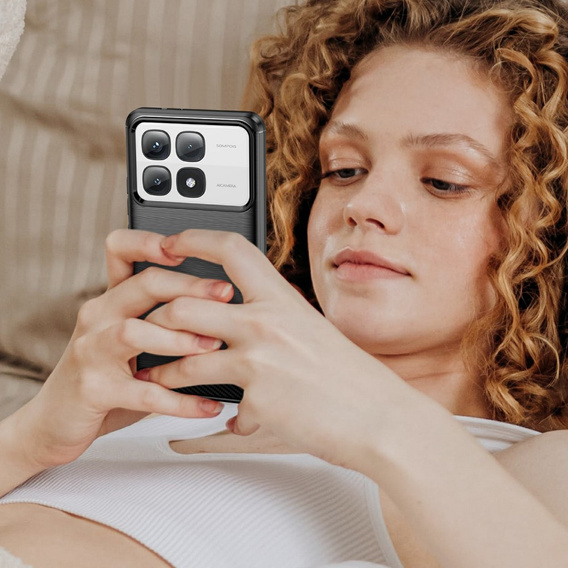 Huse pentru Xiaomi 14T Pro, Carbon, negru