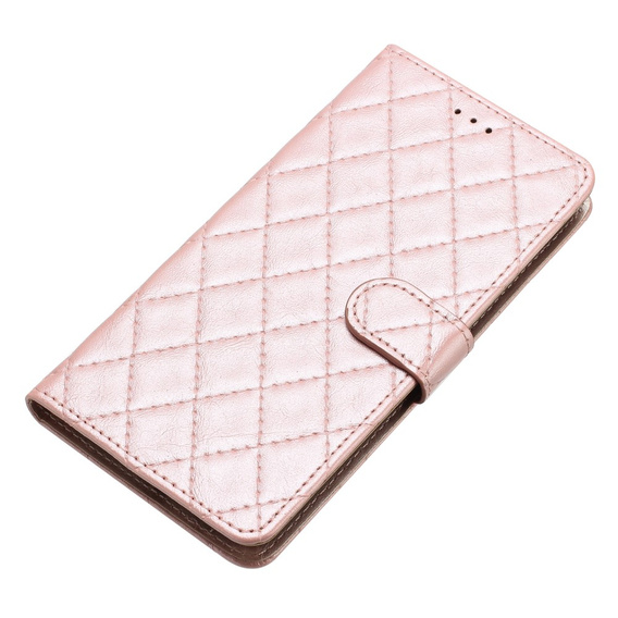 Cu clapetă pentru Oppo A38 4G / Oppo A18 4G, Wallet, BINFEN COLOR, roz rose gold