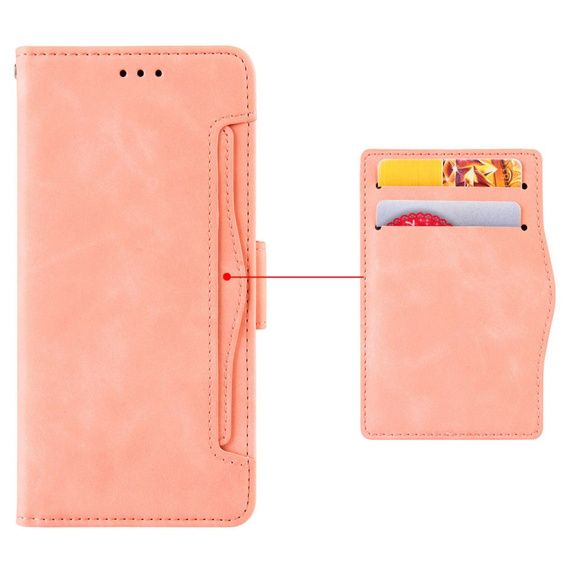 Cu clapetă pentru TCL 40 NxtPaper, Card Slot, roz