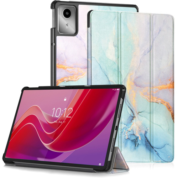 Husă pentru Lenovo Tab M11, Smartcase, Marble 1#