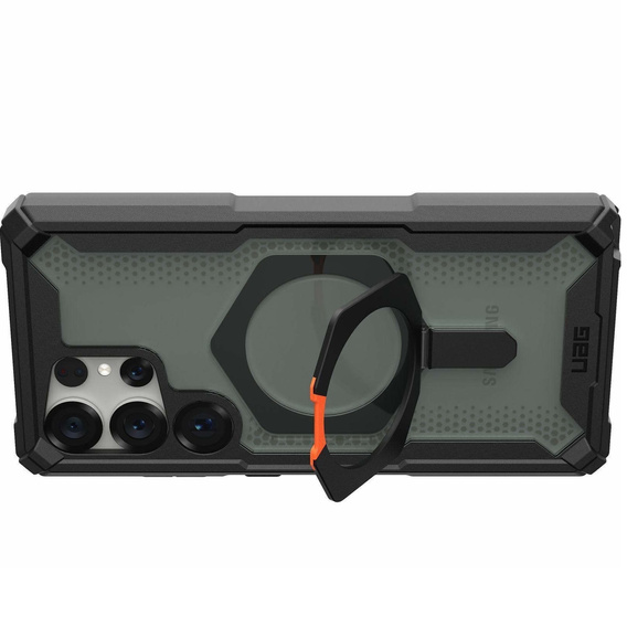 Carcasă Urban Armor Gear pentru Samsung Galaxy S25 Ultra, Plasma XTE MagSafe Kickstand, negru