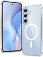 Husă pentru Samsung Galaxy S24, Fusion Hybrid Case, pentru MagSafe, transparentă