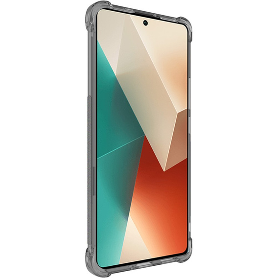 IMAK Huse pentru Xiaomi Redmi Note 13 Pro+, Dropproof, transparent / negru