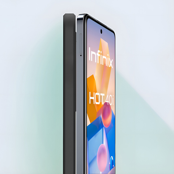 Husa pentru Infinix Hot 40i, Silicone Lite, negru