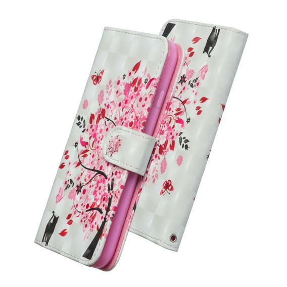 Cu clapetă pentru Samsung Galaxy A10, Wallet, Cat & Tree