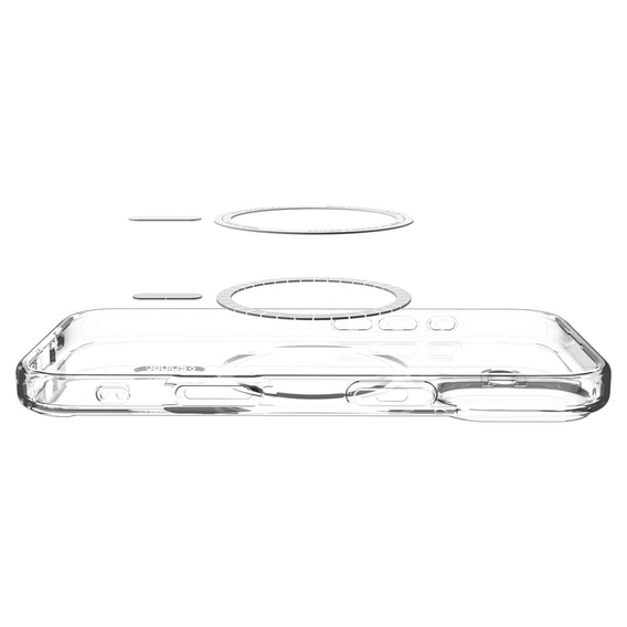 Carcasă Spigen Ultra Hybrid MagSafe pentru iPhone 17, Frost White