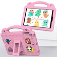 Husă pentru copii pentru iPad mini 7.9" 2019/2015/2014/2013/2012 (5/4/3/2/1 gen.), Cute Patterns, cu suport, roz