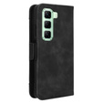 Cu clapetă pentru Infinix Hot 50 4G, Card Slot, negru