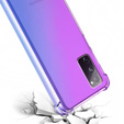 Husa pentru Samsung Galaxy S20 FE, Gradient Dropproof, Violet / albastru