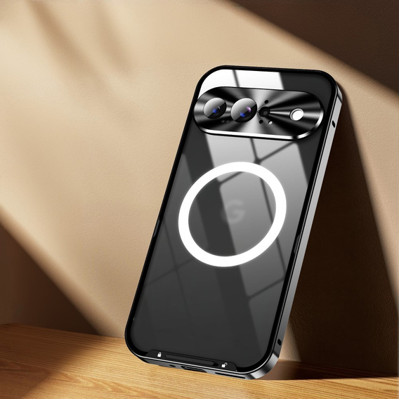 Carcasă de protecție pentru camera foto pentru Google Pixel 9, CamShield MagSafe, negru