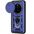 Husă blindată pentru Honor Magic 7 Pro, CamShield Slide, albastru