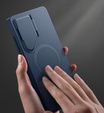 Husă pentru Samsung Galaxy S25 Ultra, Suritch Shockproof, pentru MagSafe, albastru